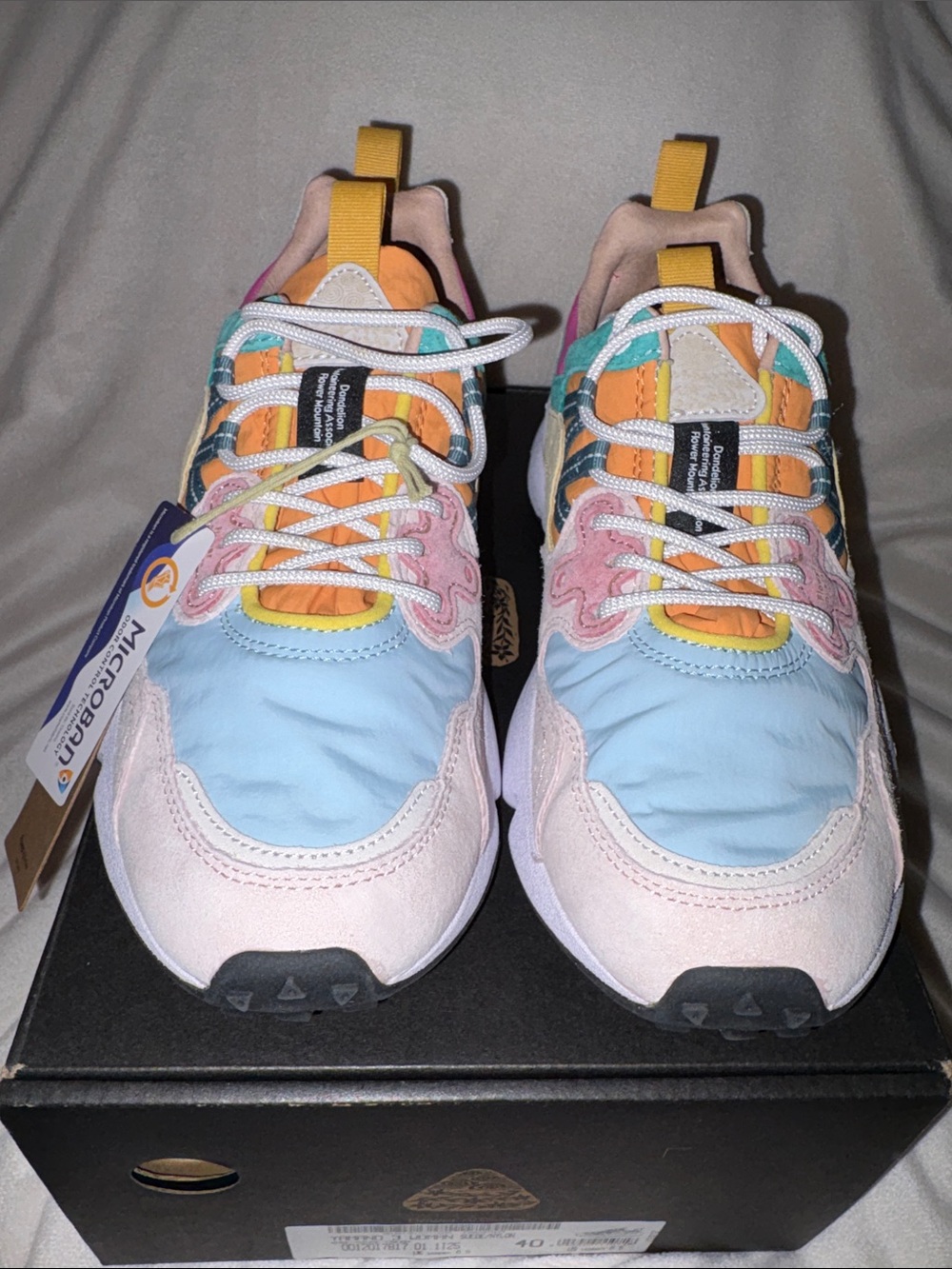 NWT YAMANO 3 WOMAN
Suede and technical fabric sneakers - Pink-Light Blue - Picture 7 of 15